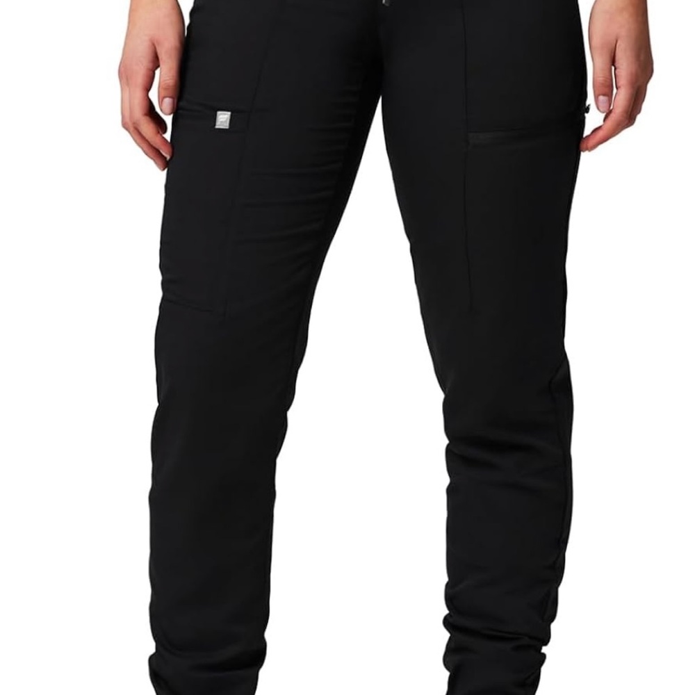 Fabletics Black Track Pants - Picture 2 of 5